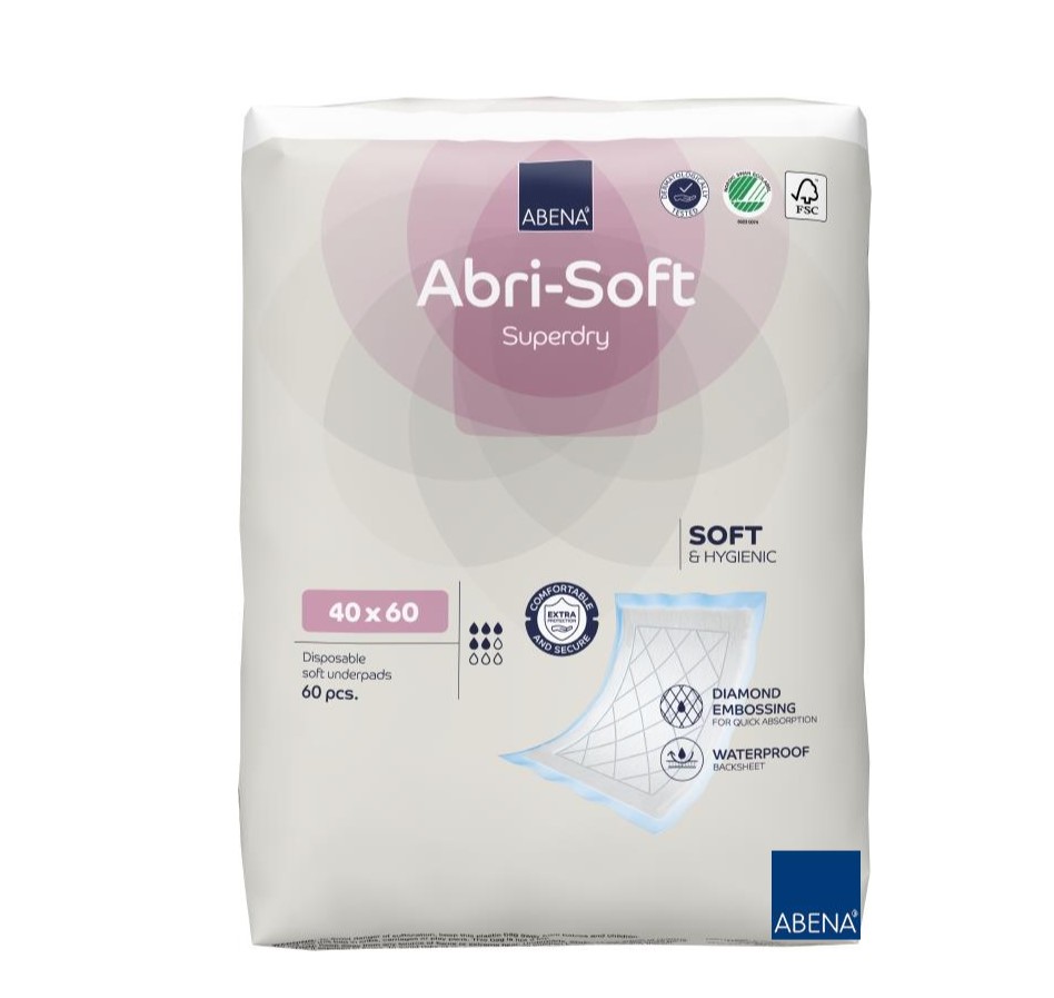 Tampon de protecție nesteril 40x60 60pcs Abri-Soft SUPERDRY